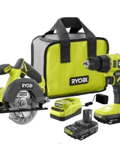 RYOBI 18v one+ 2 aletli birleşik kit PLZ2858