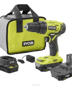RYOBI 18v one+ 2 vitesli 1/2 matkap/sürücü kiti PLZ234
