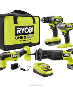 RYOBI 18v one+ 4 aletli birleşik kit PLZ2873