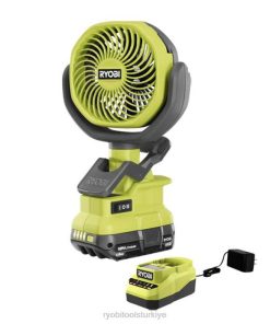 RYOBI 18v one+ 4 kelepçeli fan kiti PLZ2501