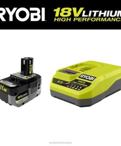 RYOBI 18v one+ 4ah lityum yüksek performanslı başlangıç ​​kiti PLZ2680