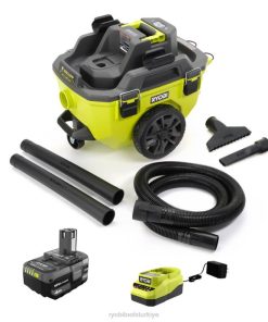 RYOBI 18v one+ 6 galonluk ıslak/kuru vakum kiti PLZ2583