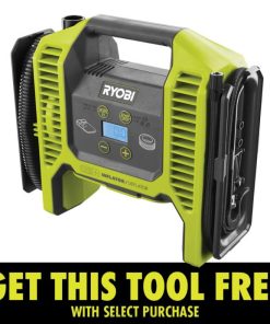 RYOBI 18v one+ çift işlevli şişirici/deflatör PLZ2489