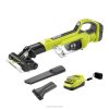 RYOBI 18v one+ elektrikli fırçalı el süpürgesi kiti PLZ2557