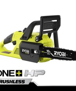 RYOBI 18v one+ hp fırçasız 10 motorlu testere, 4ah pil ve şarj cihazıyla PLZ2363