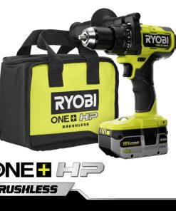 RYOBI 18v one+ hp fırçasız 1/2 darbeli matkap seti PLZ224