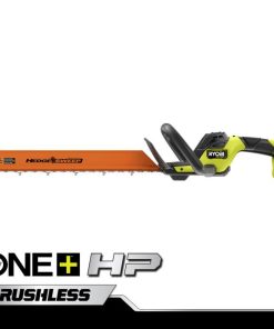 RYOBI 18v one+ hp fırçasız 22 çit düzeltici, 2ah pil ve şarj cihazıyla birlikte PLZ2334