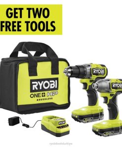 RYOBI 18v one+ hp fırçasız 2 aletli birleşik kit PLZ2862