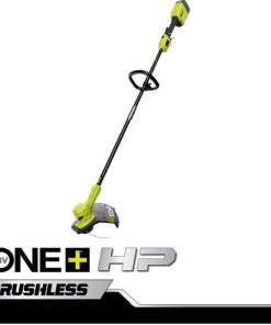 RYOBI 18v one+ hp fırçasız tel düzeltici/kenar kesme seti PLZ2291