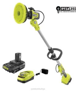 RYOBI 18v one+ sabun dağıtımlı teleskopik temizleme seti PLZ2565