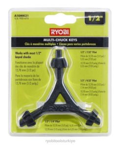RYOBI 1/2 çoklu mandren anahtarı PLZ2813