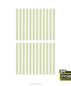 RYOBI 24 adet. karanlıkta parlayan mini tutkal çubukları PLZ2742