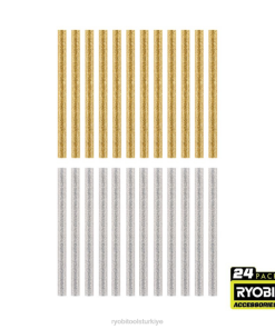 RYOBI 24 adet. mini parıltılı tutkal çubukları PLZ2740