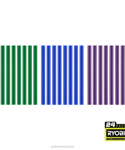 RYOBI 24 adet. mini serin renkli tutkal çubukları PLZ2746