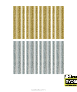 RYOBI 24 adet. tam boy parıltılı tutkal çubukları PLZ2744