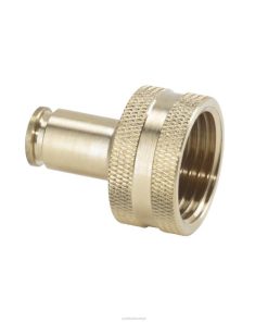 RYOBI 3/8 pirinç kayma kilitli hortum adaptörü PLZ2472