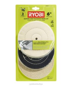 RYOBI 3 adet 6'lı parlatma çarkı seti PLZ2780