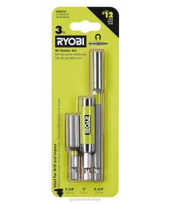 RYOBI 3 adet darbeli uç tutucu seti PLZ2828