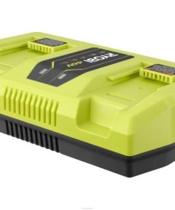 RYOBI 40v çift bağlantı noktalı hızlı şarj cihazı PLZ2697