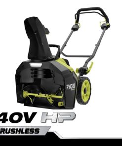 RYOBI 40v hp fırçasız 18 kar püskürtme kiti PLZ2433