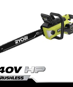 RYOBI 40v hp fırçasız 20 motorlu testere seti PLZ2352