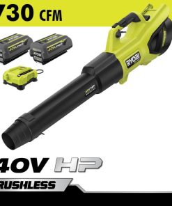 RYOBI 40v hp fırçasız fısıltı serisi 730 cfm üfleyici kiti PLZ2314