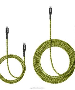 RYOBI 4' ve 10' usb-c'den yıldırım kablolarına PLZ2543