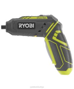 RYOBI 4 volt hızlı dönüşlü lityum iyon akülü 1/4 inç altıgen tornavida seti PLZ265