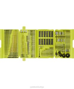 RYOBI çok malzemeli matkap ve tahrik kiti (300 parça) kutuyla birlikte PLZ2791