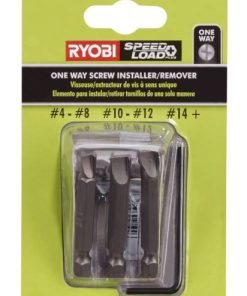 RYOBI manşonlu tek yönlü vida sökme/takma seti (3 adet) PLZ2834