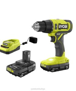 RYOBI one+ 18v akülü 1/2 darbeli matkap seti PLZ222