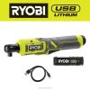 RYOBI usb lityum 3/8 cırcır takımı PLZ253