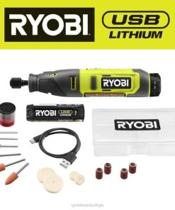 RYOBI usb lityum döner alet takımı PLZ2151