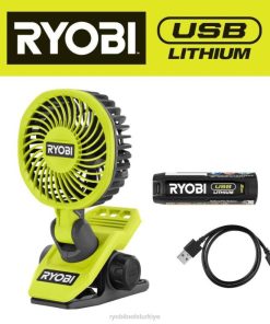 RYOBI usb lityum kelepçe fan kiti PLZ2493