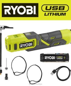 RYOBI usb lityum yüksek basınçlı şişirme kiti PLZ2487